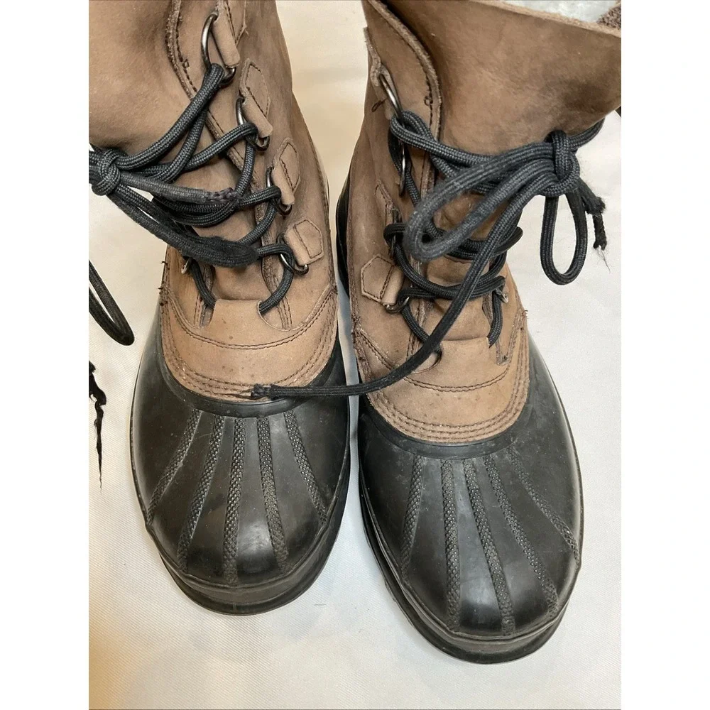 SOREL Caribou Waterproof Lined Boots‎ Men's Size 11 Outdoor Gorpcore